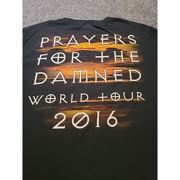 Sixx:A.M. mens Hard Rock Metal Black Concert Tour t-shirt size L 2016 - Picture 9 of 9